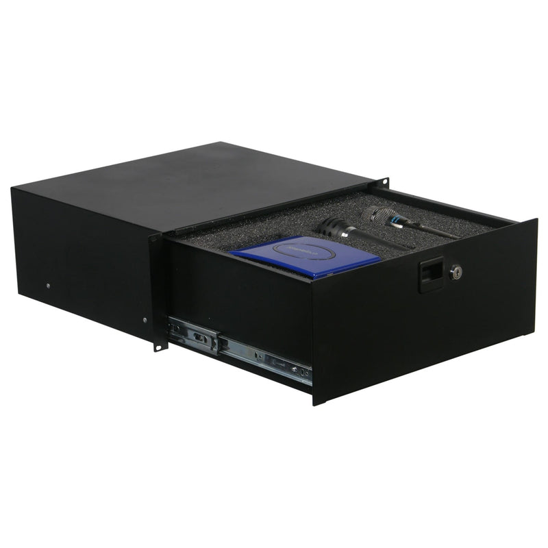 Odyssey ADFRD04 - 4U Rack Mountable Drawer with Interior Diced Foam
