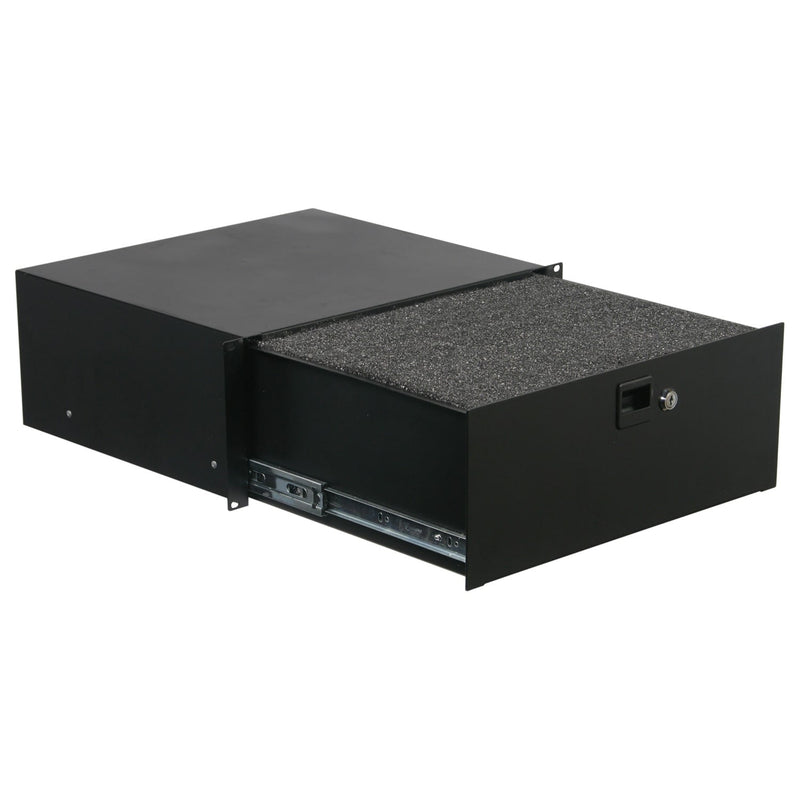Odyssey ADFRD04 - 4U Rack Mountable Drawer with Interior Diced Foam