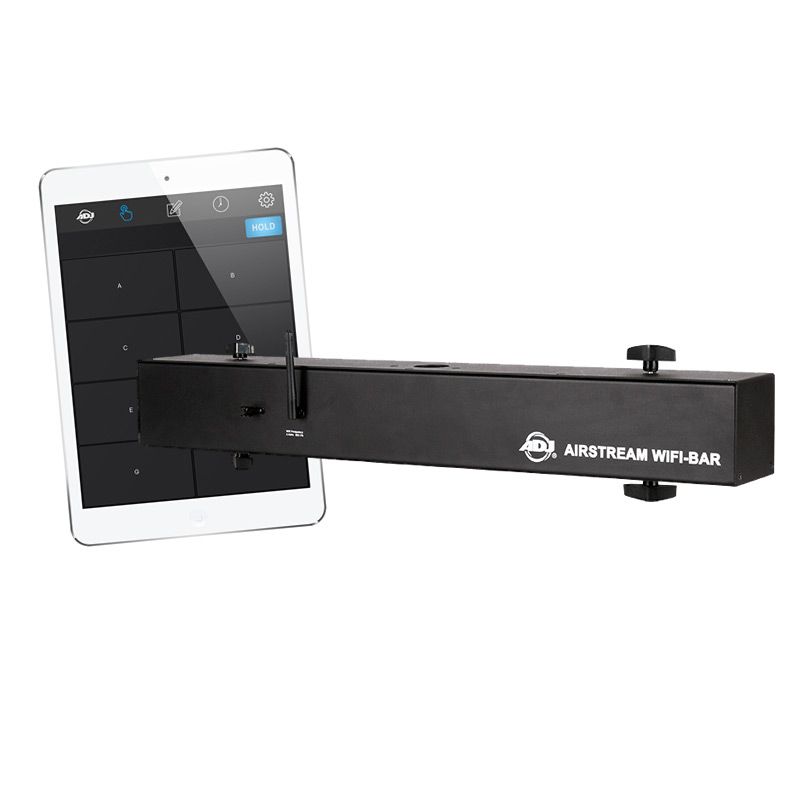 American DJ AIRSTREAM-WIFI-BAR Barre de commutation WiFi 4 canaux