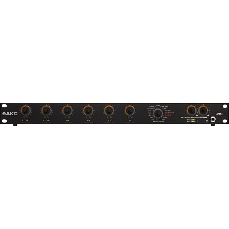 AKG DMM8 ULD Mélangeur de microphone automatique numérique avec interface LAN et DANTE 