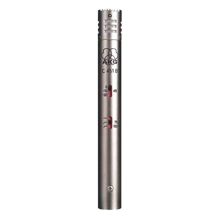 AKG C451 B Reference Small-Diaphragm Condenser Microphone - Red One Music