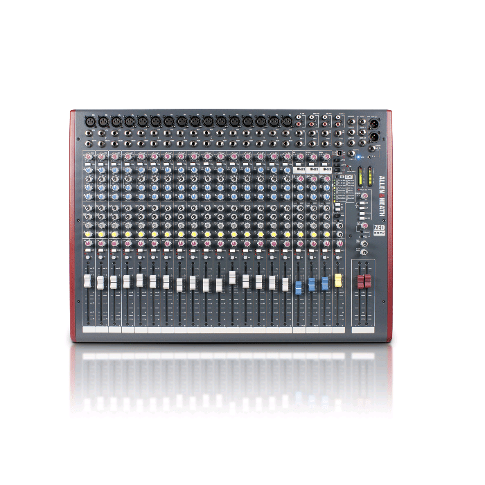 Allen  Heath Zed-22FX Multipurpose USB Mixer With FX - Red One Music