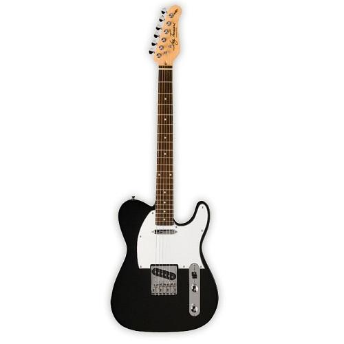Jay Turser JT-LT-BK Black Electric Guitar - Red One Music