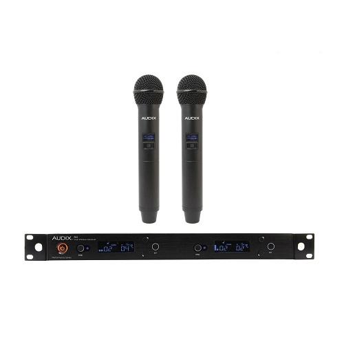 Audix Ap62 Om5 R62 Receiver With Two H60Om5 Handheld Transmitters - Red One Music