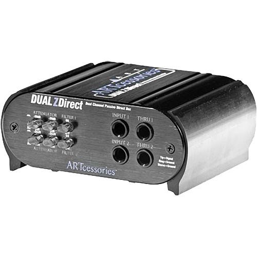 Art Dualzdirect Professional Dual-Channel Passive Direct Box - Red One Music