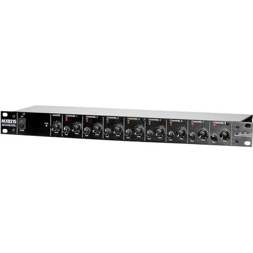 Art MX821S 8-Channel Micline Mixer With Stereo Outputs - Red One Music