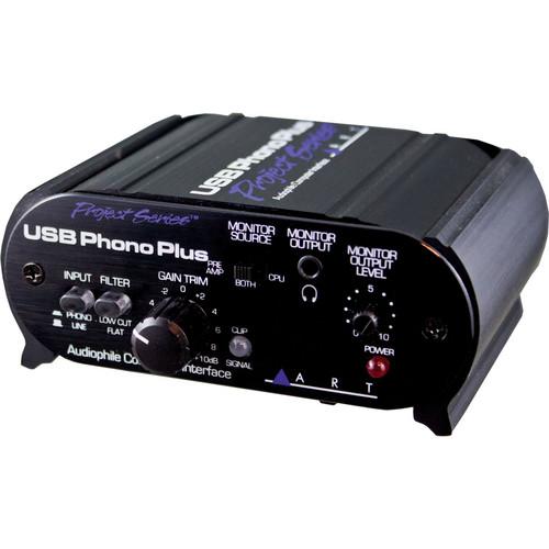 Art Usbphonoplusps Mixer And Usb Audio Interface - Red One Music