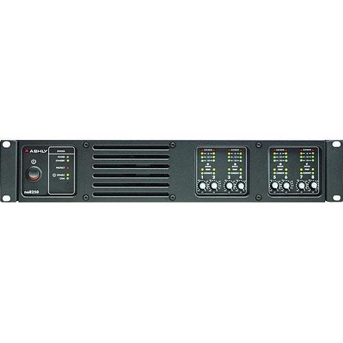Ashly Ne8250Pe 8-Channel Network Enabled Amplifier W Dsp 8 X 250W @ 4 Ohms - Red One Music