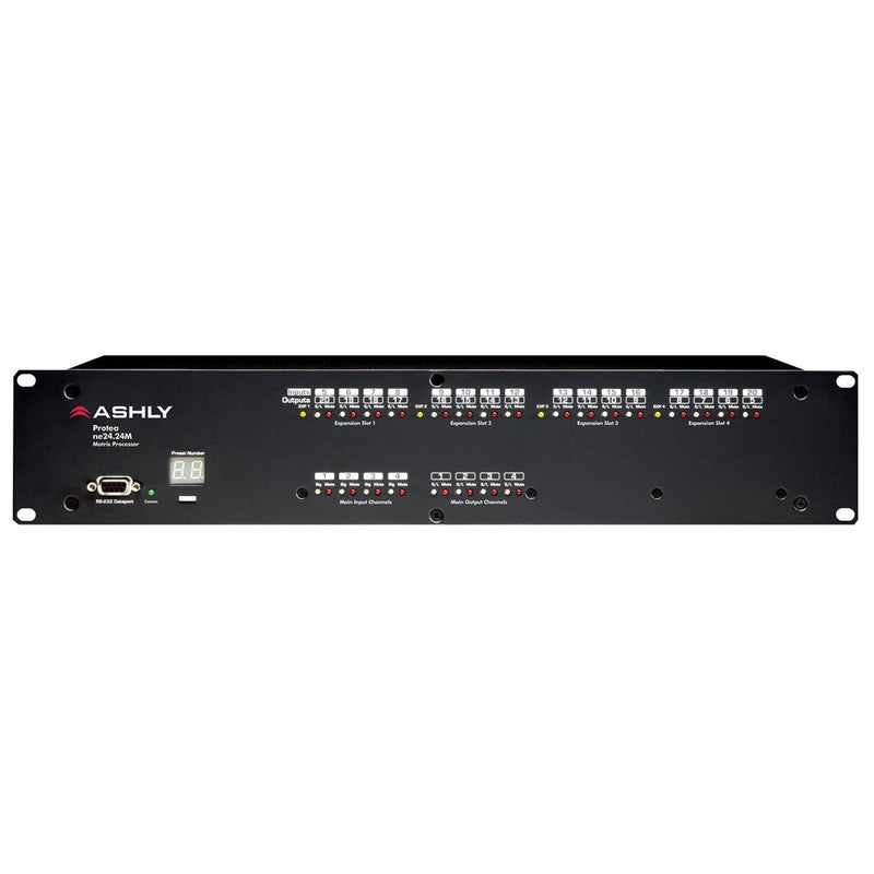 Processeur matriciel audio Ashly NE24.24M 12x8