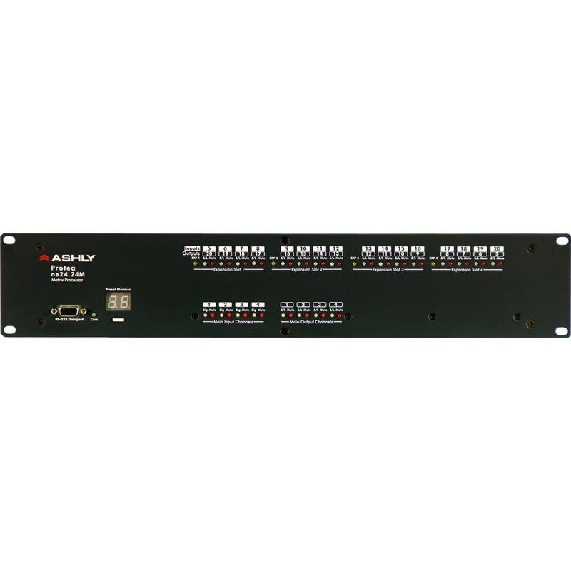 Processeur matriciel audio Ashly NE24.24M 16x4
