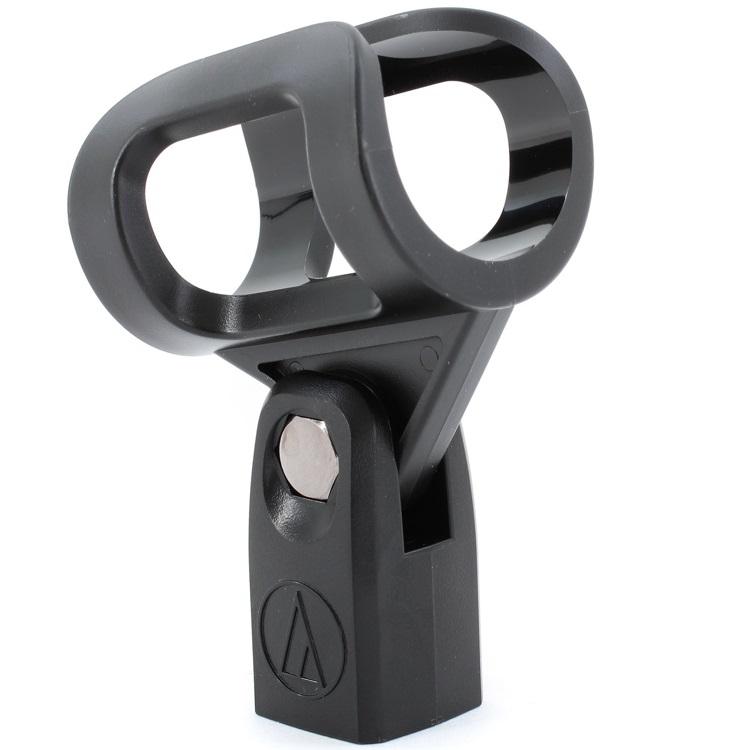 Audio-Technica At8456A Quiet-Flex Microphone Stand Clamp For Wireless Transmitters - Red One Music