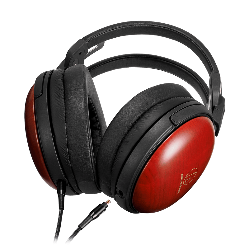 Audio-Technica ATH-AWAS Audiophile Closed-Back Dynamic Wooden Headphones
