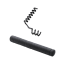 Audio-Technica ATND933AH Cardioid Condenser Hanging Microphone w/ Dante™ Network Output Power Module - Hypercardioid Polar Pattern, 100°