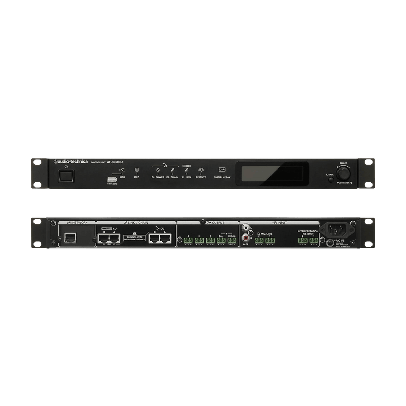 Audio-Technica ATUC-50CU Wired Digital Signal Processing Control Unit
