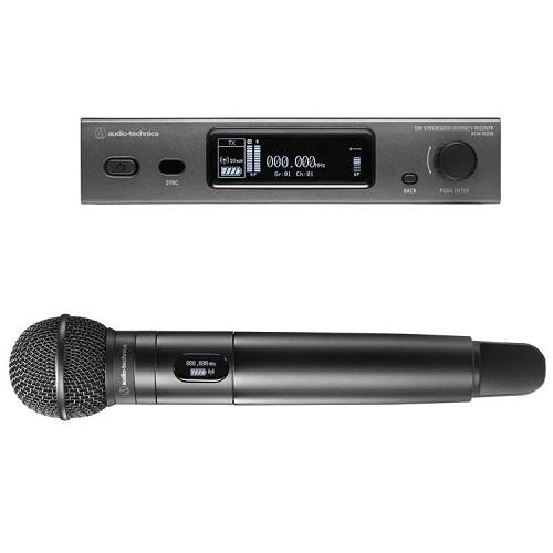 Audio-Technica Atw3212-C510De2 Wireless Receiver Amp Handheld Microphone Transmitter - Red One Music
