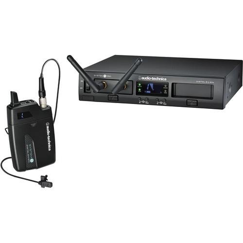 Audio-Technica Atw-1301L  System 10 Pro Rack-Mount Digital Lavalier Mic System 24 Ghz - Red One Music
