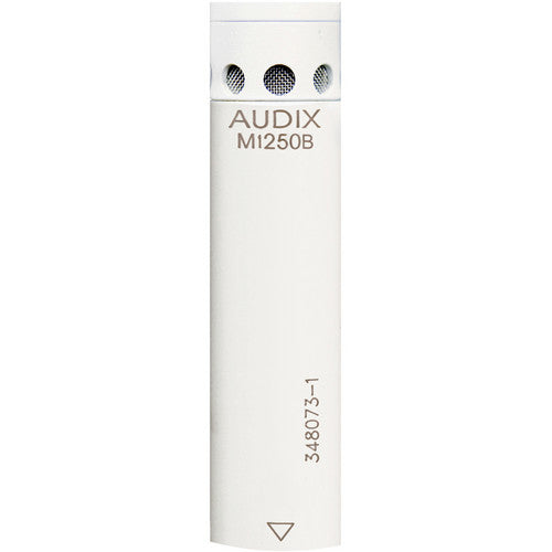 Audix M1250BWO Miniaturized Omnidirectional Condenser Microphone - White