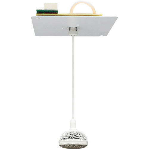 Audix M3WHM Tri-Element Hanging Ceiling Microphone w/ Hard Mount - White