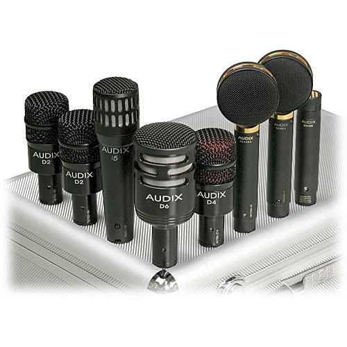 Audix Ste8 8 Mic Pack For Instruments - Red One Music