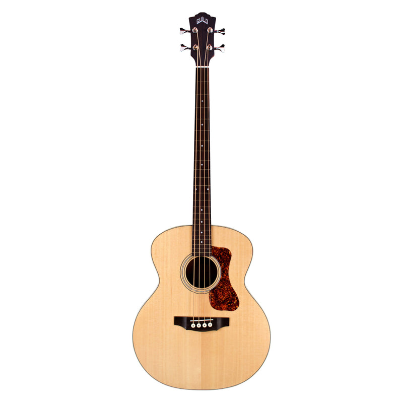 Guild WESTERLY B-240E FRETLESS Jumbo Acoustic Bass Guitar - Natural Satin