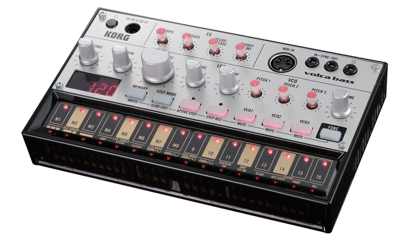 Korg VOLCA BASS Analog Bassline Synthesizer