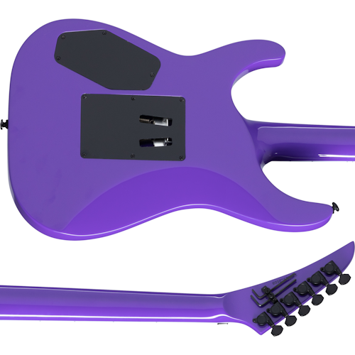 Kramer KSM1HSWPBF SM-1 H Guitare électrique avec Seymour Duncan Humbucker - Shockwave Purple