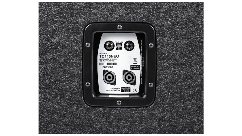 Baffle d'ampli basse Traynor TC115NEO 400 W