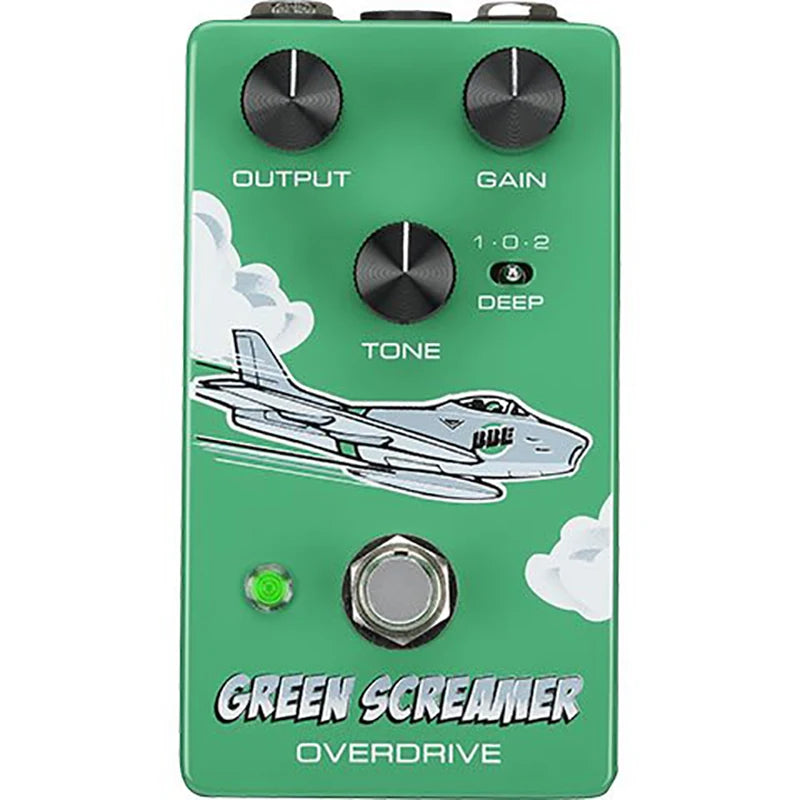 BBE Sound 1-GSV2 Green Screamer V2 Overdrive Guitar Effects Pedal
