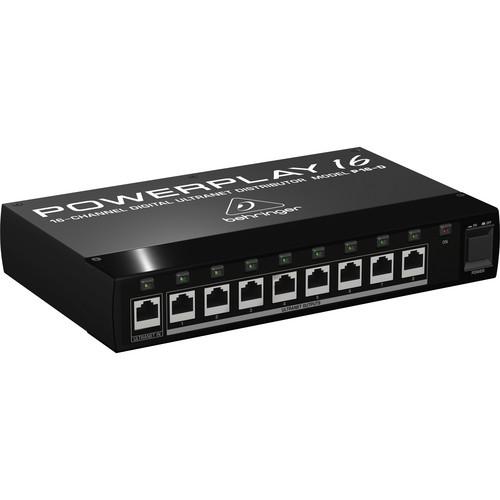 Behringer P16-D 16-Channel Digital Ultranet Distributor - Red One Music