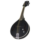 Luna BGM MOON A Moonbird A-Style Acoustic/Electric Mandolin (Black Satin)