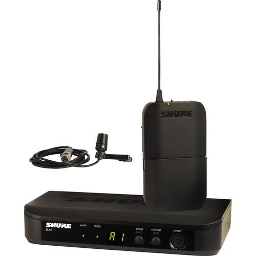 Shure BLX14/CVL-H9 Wireless Lavalier System Frequency H9 - Red One Music