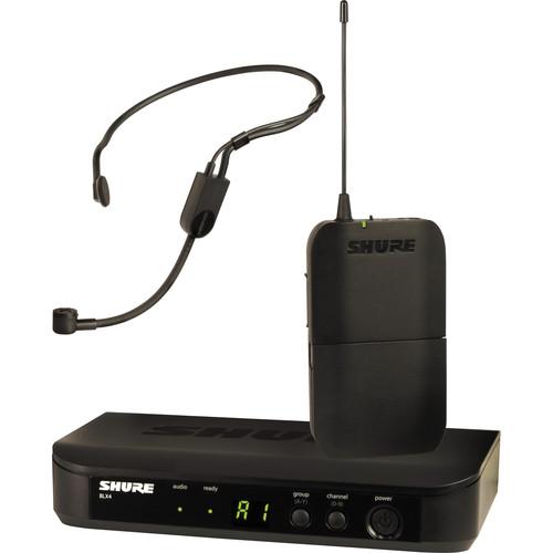 Shure BLX14/P31-H9 Wireless Headset System Frequency H9 - Red One Music