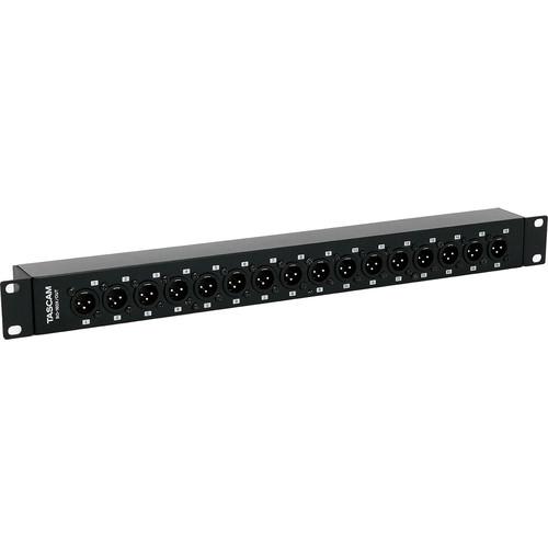 Tascam BO-16DXOUT Rackmount 16-Channel Db25 To Xlr Male Adapter - Red One Music