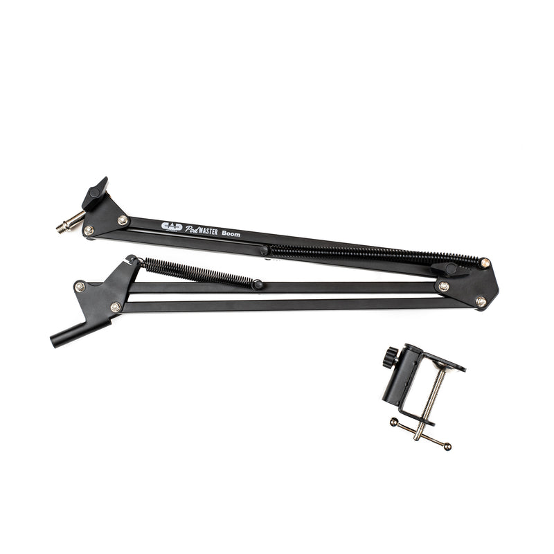 CAD PM4100 PodMaster Broadcast/Podcast Boom Arm Mic Stand