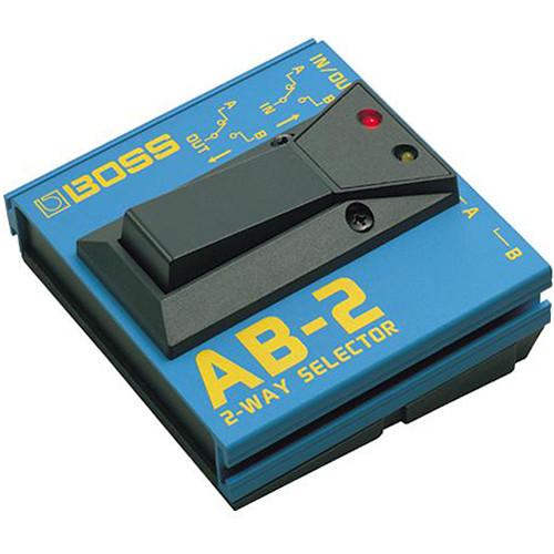 Boss Ab-2 2-Way Selector Pedal - Red One Music