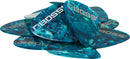 Boss BPK-12-OH Hard Celluloid Guitar Picks (Ocean Turquoise, 12-Pack)