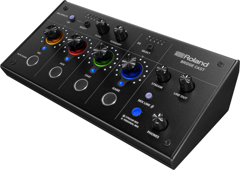 Roland BRIDGE CAST Dual-bus Gaming Audio Mixer
