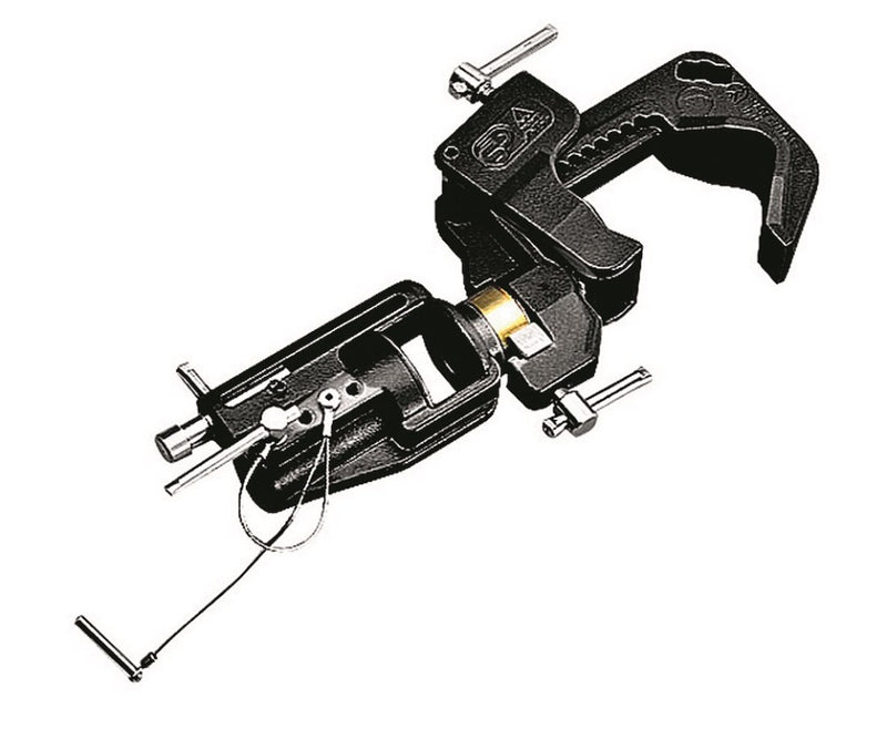 Avenger MAC150 Pince en C Junior pivotante 28 mm/1 1/8" Fonte par gravité