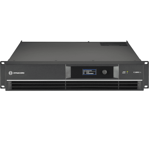 Dynacord C1800Fdi  2X950W Dsp Install Power Amplifier - Red One Music
