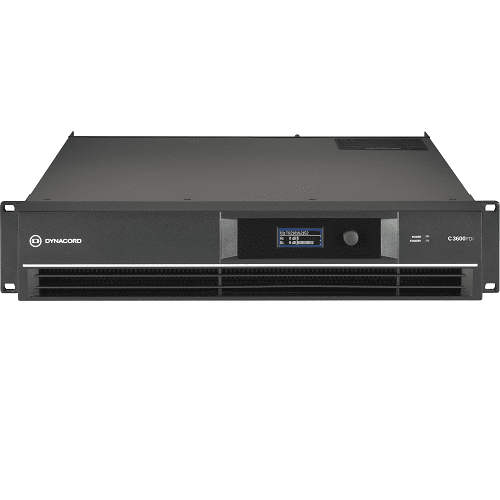 Dynacord C3600Fdi 2X1800W Dsp Install Power Amplifier - Red One Music