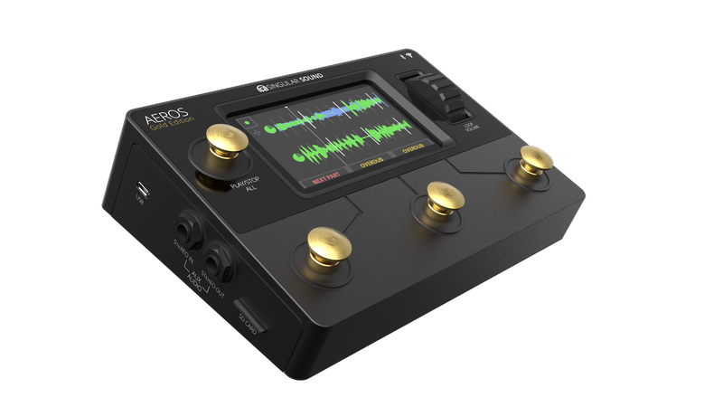 Pédale de studio Singular Sound EROS Loop (édition Gold)