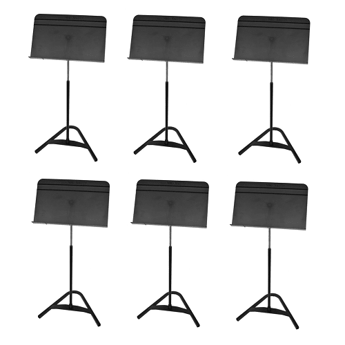 Manhasset M8106 6 Pack Music Stand 6 Pack - Red One Music