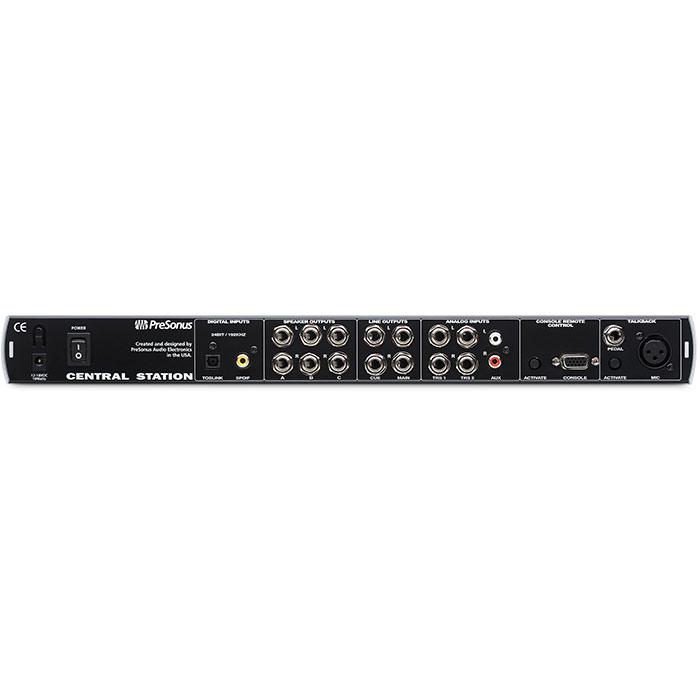 Presonus CENTRAL STATION PLUS Studio Control Center Interface With Remote - Red One Music