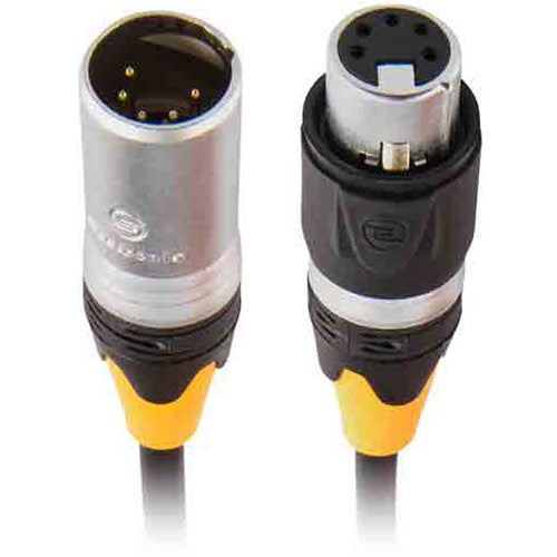 Chauvet Professional IP65-Rated 5-Pin DMX Extension Cable - 25'