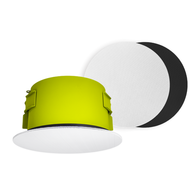 SoundTube IPD-CM52-BGM-II Haut-parleur de plafond adressable IP compatible Dante - 5,25" (Blanc)