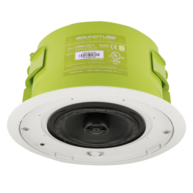 SoundTube CM62-EZ-II 2-way In Ceiling Speaker - 6" (White)