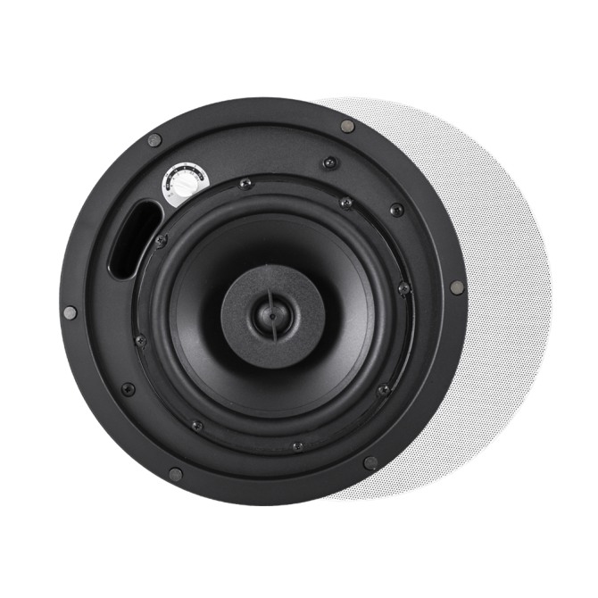 SoundTube CM82-BGM-II In-Ceiling Background Music Speaker - 8" (White)