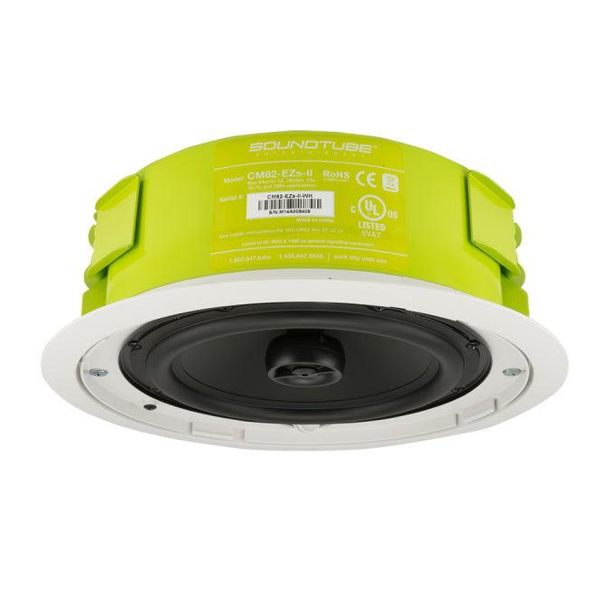 SoundTube CM82-EZs-II 2-way In Ceiling Speaker - 8" (White)