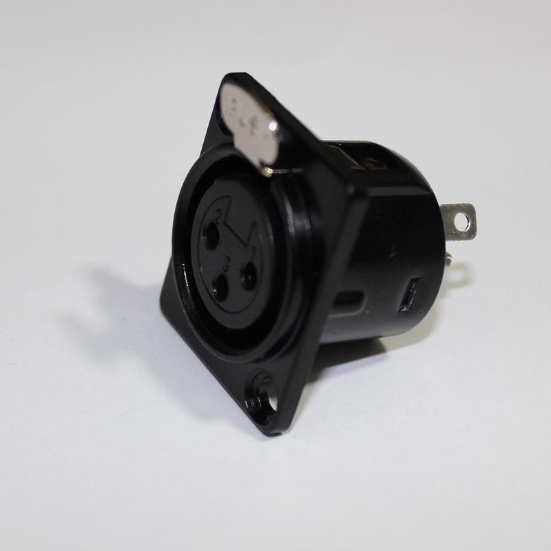 ProX XC-XLRF-PANEL Panel Mount XLR-3 PIN Female Black