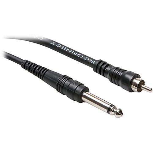 Hosa Cpr-110 14 Phone Male To Rca Male Audio Interconnect Cable - 10 - Red One Music